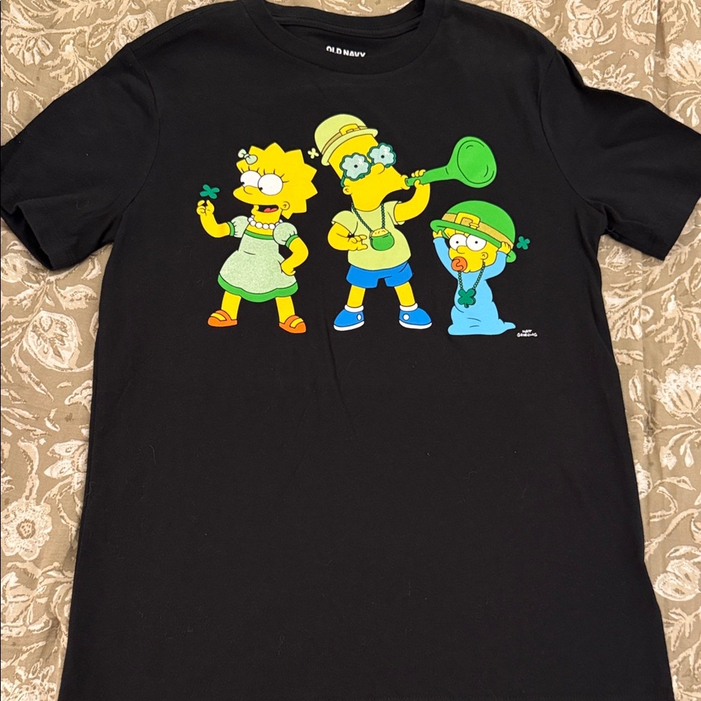 Old Navy Simpsons St. Patricks Day T-Shirt